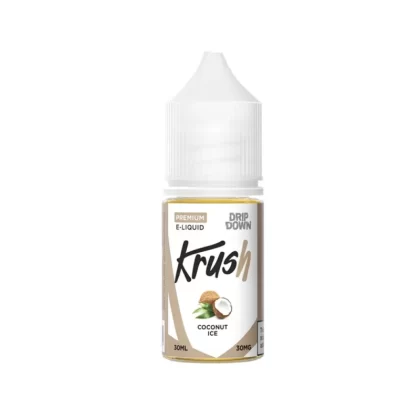 Drip Down Krush Series Salt – Coconut Ice 30ml (30, 50 mg) - Vapebazaar Pk
