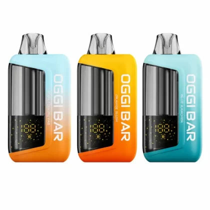 VAPGO OGGI Bar 75K Disposable Vape (5%, 75000 Puffs) - Blue Rancher, Blue Razz Ice