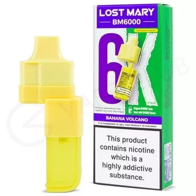 Banana Volcano Lost Mary BM6000 Refill Pack - Ecigpremium