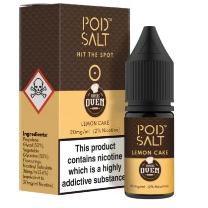 Pod Salt Lemon Cake Nic Salt E-Liquid