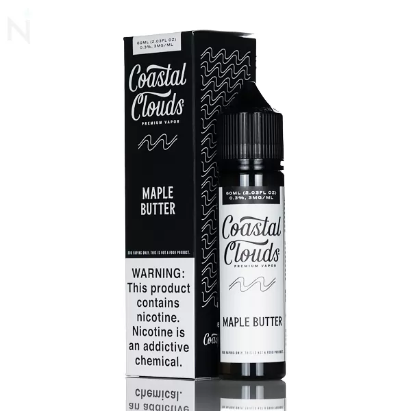Coastal Clouds E-Liquid - Maple Butter - 60ml - 6mg