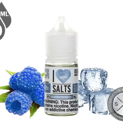 Blue Raspberry Ice By Mad Hatter I Love Salts 30ml
