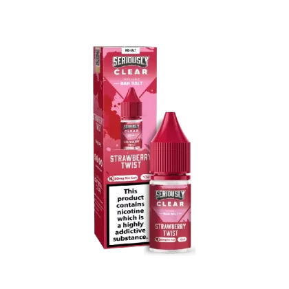 Seriously Clear Bar Salt E-liquid Strawberry Twist