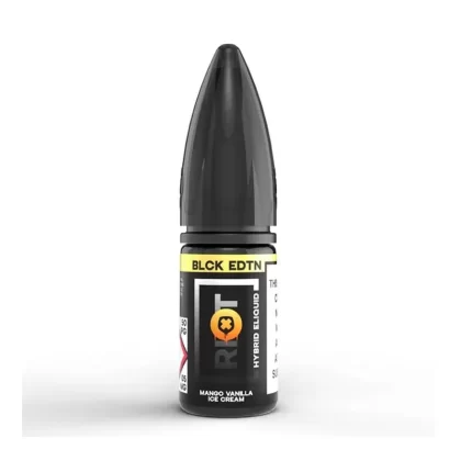 Mango Vanilla Ice Cream Riot Squad BLCK Edition 10ml Nic Salt E Liquid