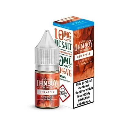 RED APPLE NICOTINE SALT E-LIQUID BY OHM BOY VOLUME III