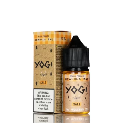 Yogi Salt Nic - Peach Cobbler Granola Bar - 30mL - 50mg