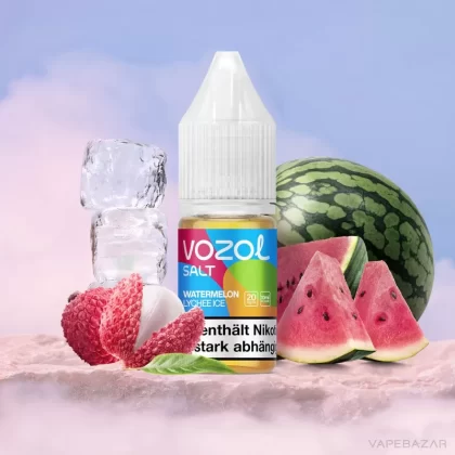 Vozol Liquid – Watermelon Lychee Ice - Vapebazar