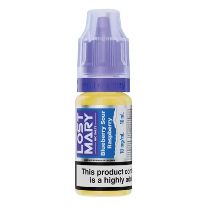 Blueberry Sour Raspberry Nic Salt E-Liquid by Lost Mary (10ml) - 10mg