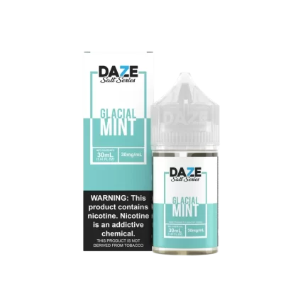 7 Daze Glacial Mint 30ml Nic Salt Vape Juice - Vape Product, Vape Product