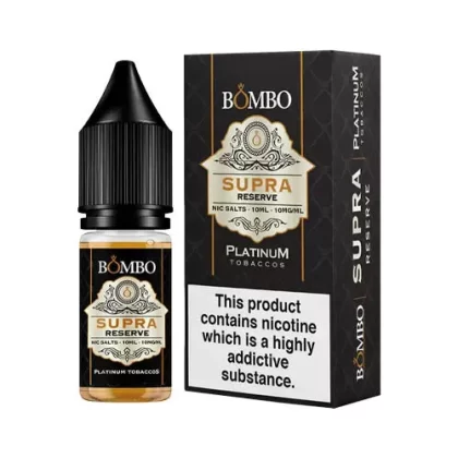 Bombo Platinum Tobaccos Supra Reserve Nic Salt - 20mg