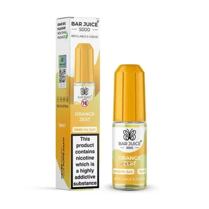 Bar Juice 5000 Orange Zest Nic Salt - Nicotine Strength#5mg>10mg>20mg