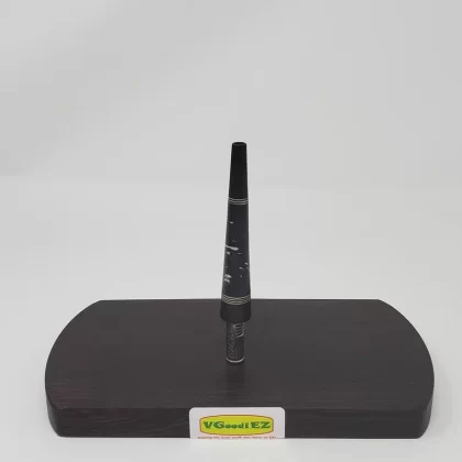 Dart in African Blackwood/Nottinghamshire Lumpwood Charcoal Glow In The Dark Pigment by PhattPiggie