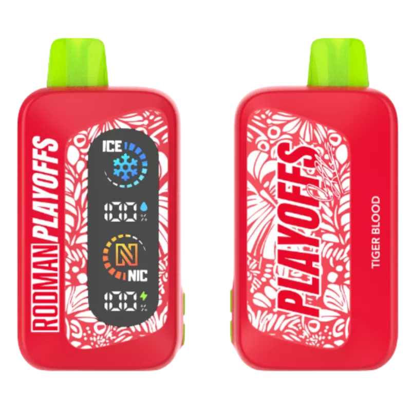 RODMAN PLAYOFFS 50K Ice & Nic Control Disposable Device - 50,000 Puffs - Image 3