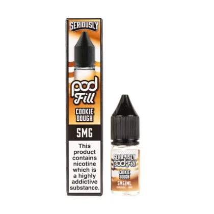 Cookie Dough Nic Salt E-Liquid by Seriously Pod Fill - Vapesuperstore Co