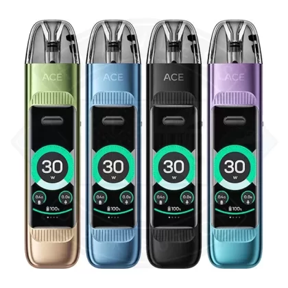 Vozol Ace Max Vape Kit - Colours#Carbon Fiber Black>Galaxy Violet>Meadow Gold>Pearly Silver>Ruby Red>Sky Blue