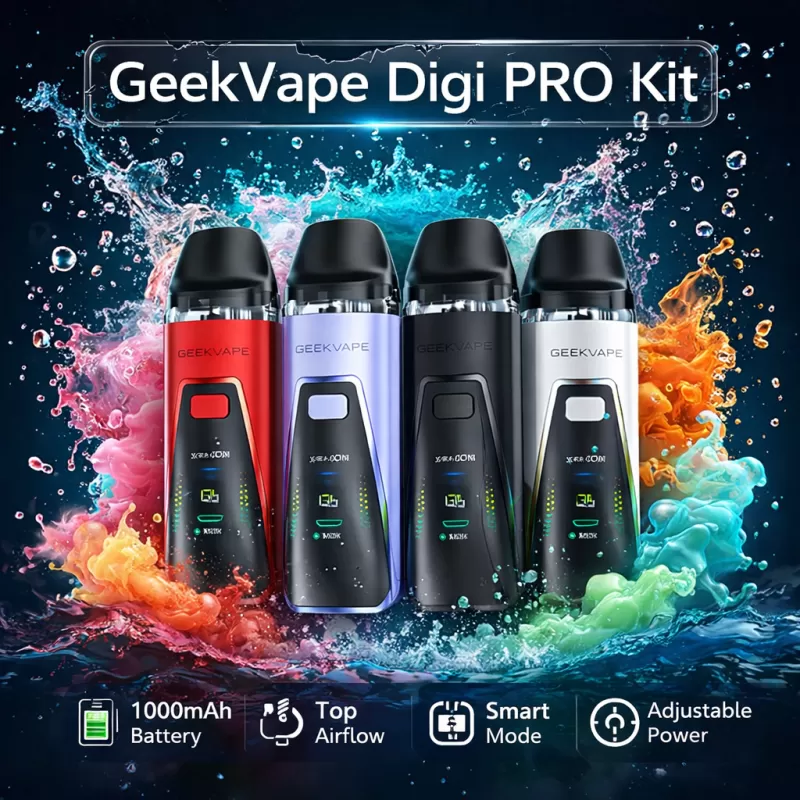 GeekVape Digi PRO Kit - Moon Silver - Vapeciga