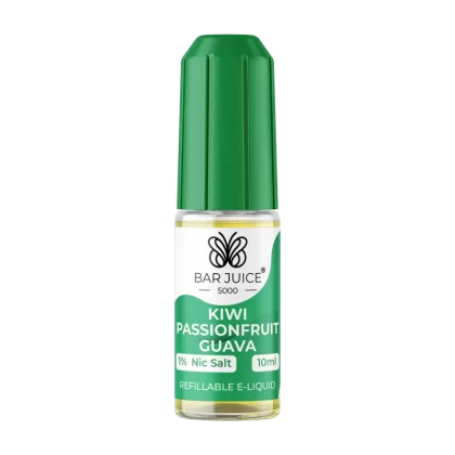 Kiwi Passionfruit Guava Nic Salt by Bar Juice 5000 - Vapeshop Co