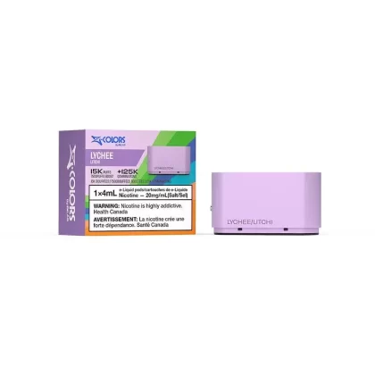 ZColors By ZLand Vape Pod – Lychee – 15K Puffs - Select Option#Outside Ontario>Ontario