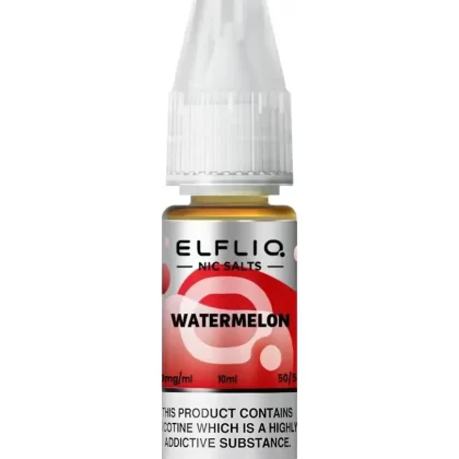 Elf Bar Elfliq Watermelon Nic Salt Vape Juice - Strength 20mg