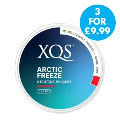 XQS Snus 11.2mg Nicotine Pouches Arctic Freeze - XQS / 11.2mg / Medium