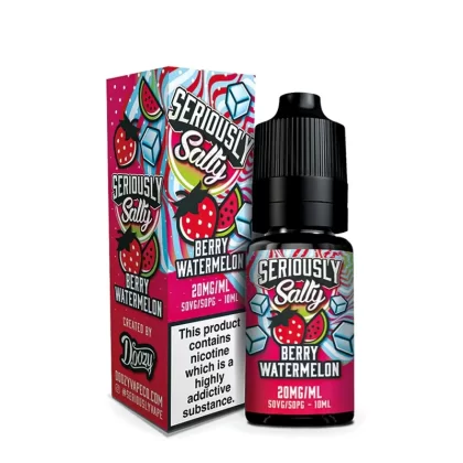 Berry Watermelon Nic Salt E-Liquid by Seriously Salty - Strength#10mg>20mg
