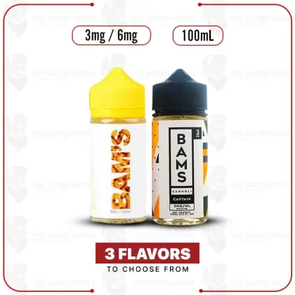 Bam’s Cannoli 100ml E-Juice - Thevapersworld
