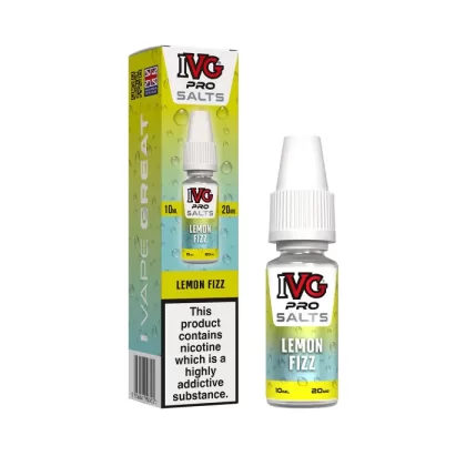 Lemon Fizz Nic Salt E-Liquid by IVG Pro