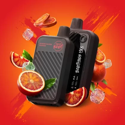 Flavour Beast – Beast Mode Max (18000 Puff) - FLAVOUR#BANGIN BLOOD ORANGE ICED>BOMB BLUE RAZZ>BUSSIN BANANA ICED>EXTREME MINT ICED>MAD MANGO PEACH>PACKIN PEACH BERRY>SIC STRAWBERRY ICED>TRIP (081AAE)