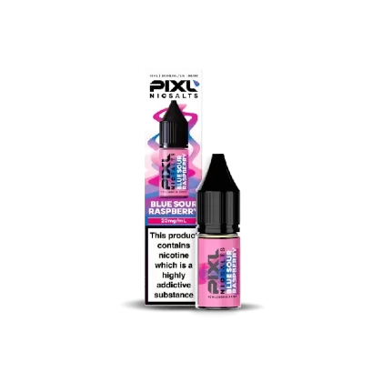 PIXL Nic Salt E-Liquid Blue Sour Raspberry 10ml - Nicotine Strength#20mg>10mg (B77163) (B77163)