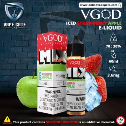 VGOD Iced Strawberry Apple - 60ml - 3 mg