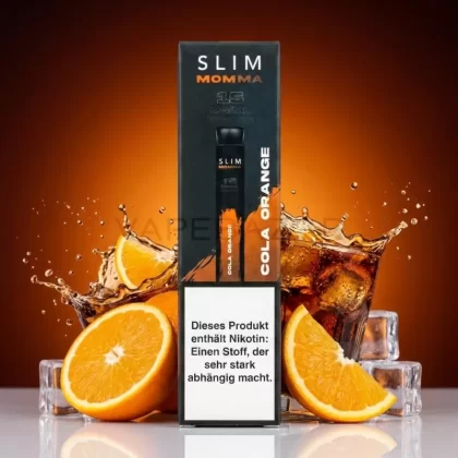 Slim Momma Einweg Vape – Cola Orange - Vapebazar