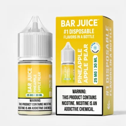 Bar Juice Pineapple Apple Pear Nic Salt – Cool Meter 30mL - Uwinvapeaustralia