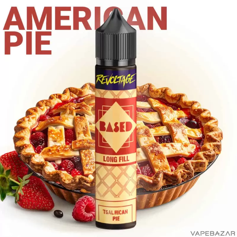 Revoltage BASED Longfill 5 ml – American Pie - Kuchen
