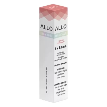 ALLO ULTRA 1600 – LYCHEE ICE