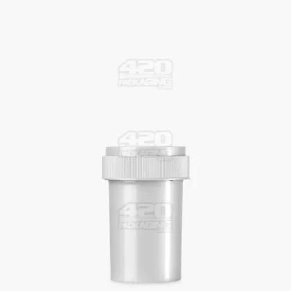 Child Resistant | Opaque Silver Reversible Cap Vials | 20dr – 3.5g – 240 Count