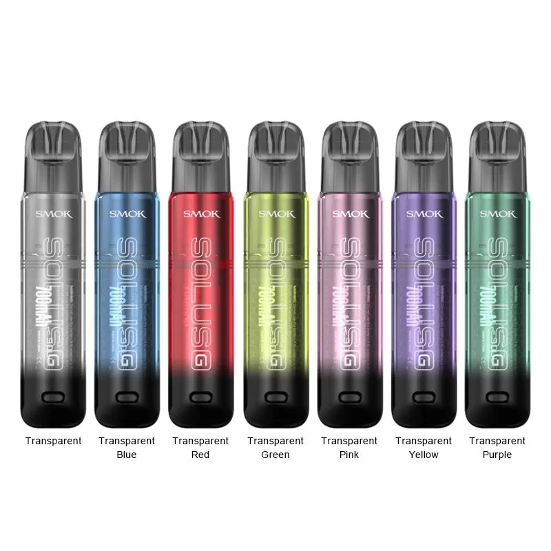 SMOK SOLUS G 15W Pod Kit 700mAh - Transparent Pink - Image 2