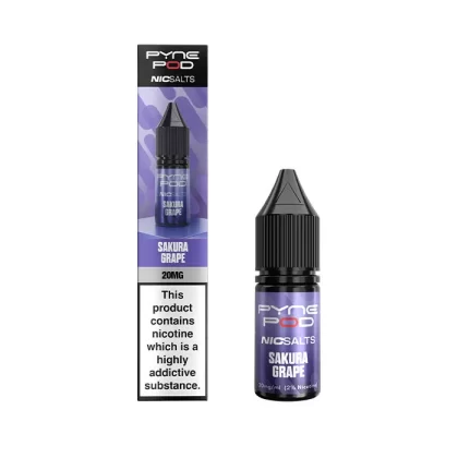 Sakura Grape Nic Salt E-Liquid by Pyne Pod - Ukecigstore
