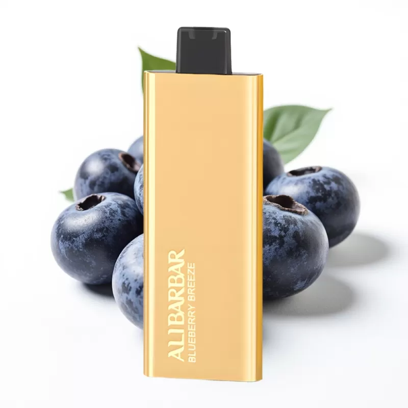 Alibarbar Pandora 7000 Puffs Vape Desechable Brisa de Arándano 17 ml 1.0 Ω
