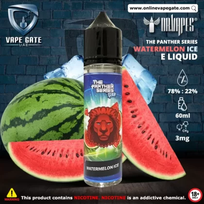 Watermelon Ice - The Panther Series Ice Elqiuid by Dr. Vapes - 3 mg / 60 ml