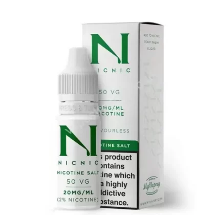 Nic Nic Nicotine Salt Booster Shot - Vapestreams Co