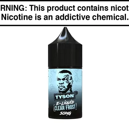 CLEAR FROST BY TYSON 2.0 SALT 30ML - Vapejuice