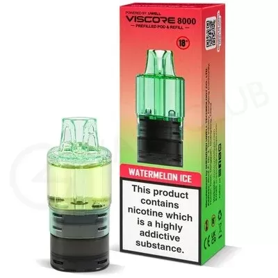 Watermelon Ice Uwell Viscore 8000 Refill Pack - Ecigpremium