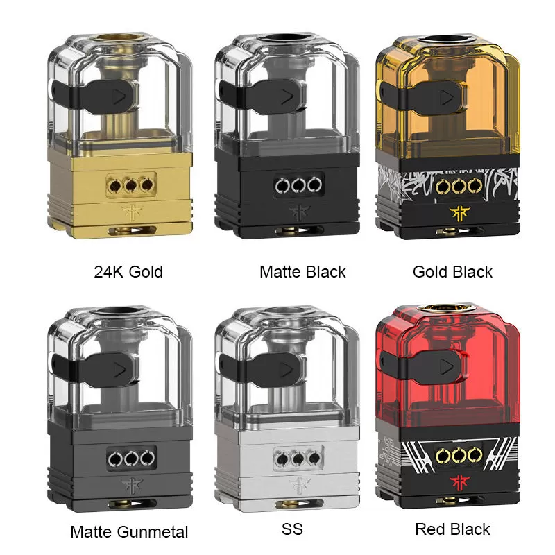Thunder Cloud X El Mono Vapeador Requiem Boro RBA Tank - Gold Black - Image 2