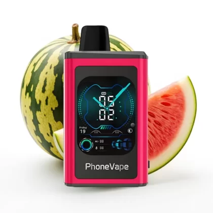 JNR PhoneVape 30000 chupadas Recargable con Turbo y Aire Ajustable Sabor Sandía Helada