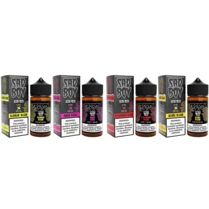 Sadboy Fruit Line 4 Bottle Bundle - 400mL (4x100mL); Vape Product, Vape Product