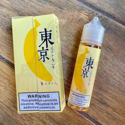 TOKYO ICED BANANA CAKE 60ml - Nicotine#0mg>3mg