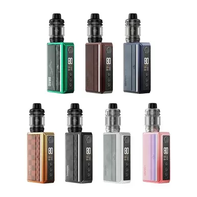 Voopoo Drag 5 Starter Kit - Color#Black>Gradient Blue>Gradient Brown>Green>Sakura Pink>Silver>Sunset Orange