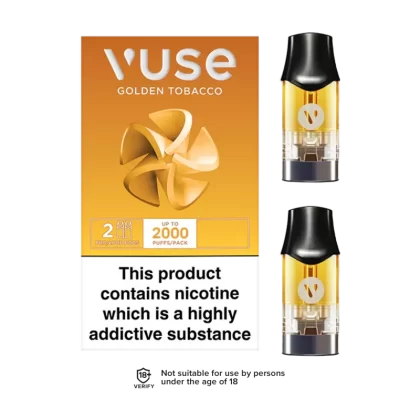 Vuse ePod vPro Golden Tobacco Pods - Ecigwizard