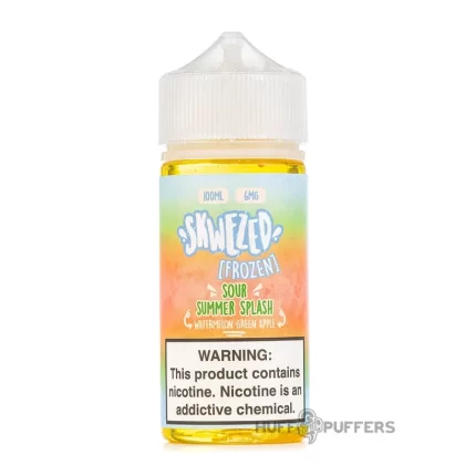 Skwezed – Watermelon Green Apple Ice (Frozen Sour Summer Splash) 100mL - Nicotine Strength#0mg>3mg>6mg