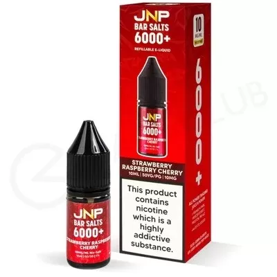Strawberry Raspberry Cherry E-Liquid by JNP Bar Salts 6000+